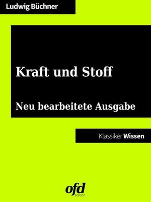 cover image of Kraft und Stoff